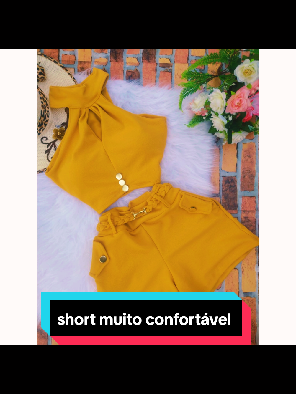 Dê uma olhada em Conjunto de #Short Cós alto e #Cropped Com Bojo #Malha por R$69,90. Compre na Shopee agora! https://s.shopee.com.br/6fZGSxMDFs