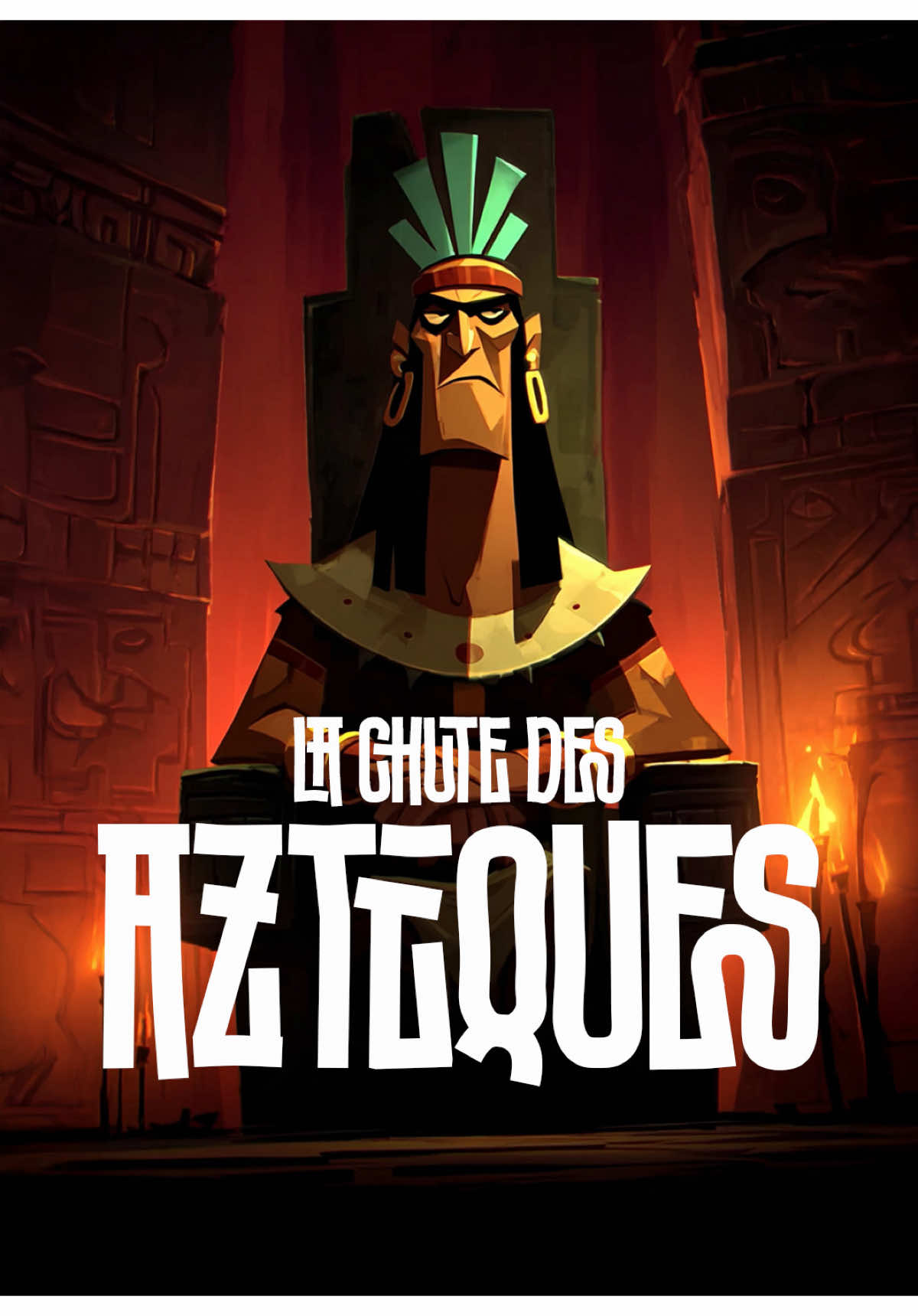 Il a cru accueillir des dieux… il a ouvert la porte à sa propre chute. #histoire #azteque #mexique #montezum