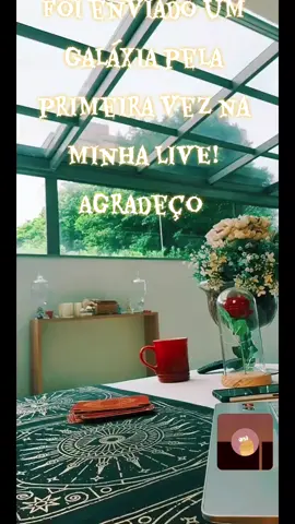 Fiquei muito feliz! Te agradeço bastante! Foi a primeira vez que recebi este Presente na minha LIVE #tiktoklive #livehighlights #livegift #galaxy #galáxia 