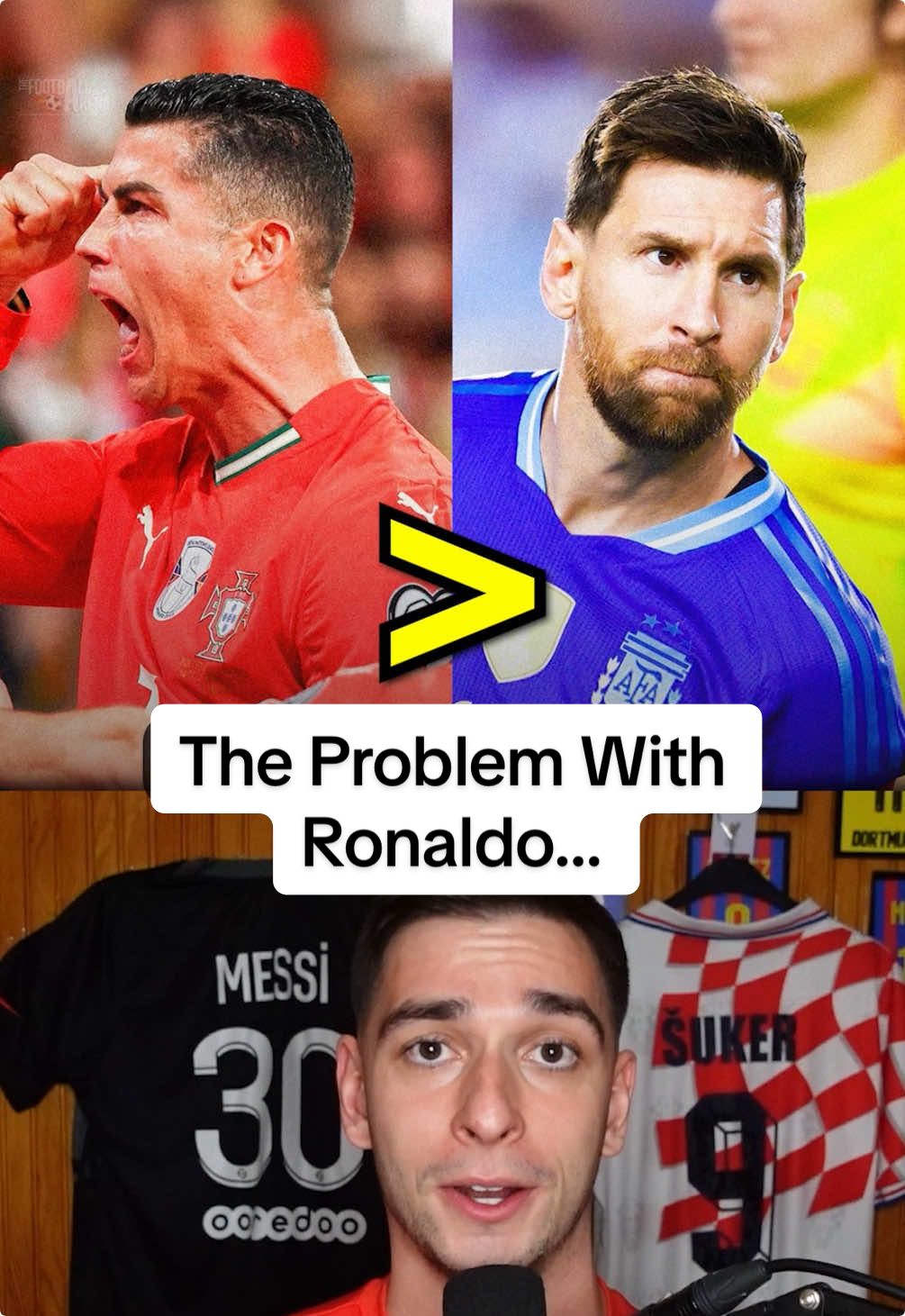 The Problem With Ronaldo. #cristianoronaldo #ronaldo #cristiano #portugal #worldcup 