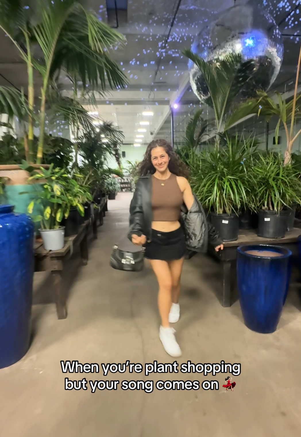 In a PLANT STORE!? 😅🌱 #sandiego #terrabella #plants #dance #girlhood