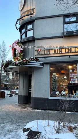 ❄️ Winter magic in Banff ✨🇨🇦 🏔️ 📍Banff ,AB, Canada 😍🎄 #christmas #wintervibes #banff #nature #canada🇨🇦 