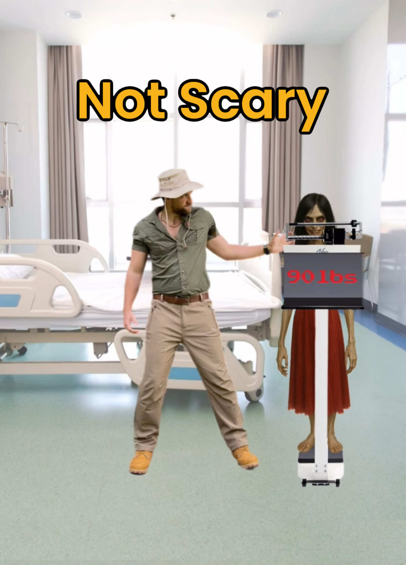 It’s not scary #haha #laugh #comedу #wildlife #animals 