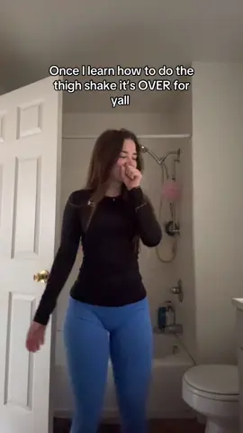 Lmaoo I promise my thighs are thick enough these leggings compress 