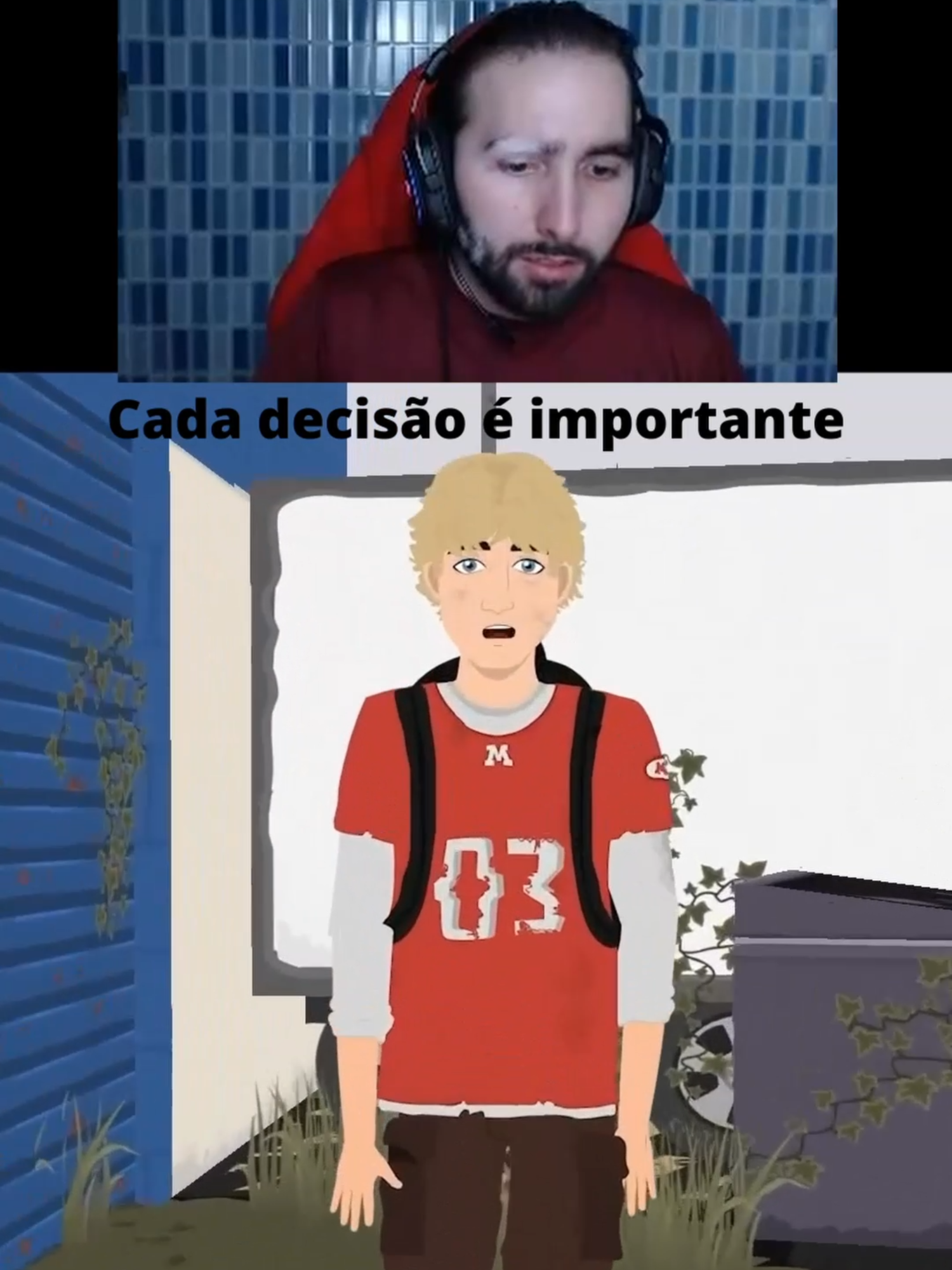 Cada decisão é importante nesse jogo #gaming #escolhas #horror