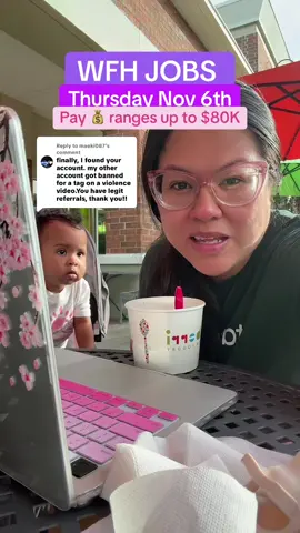 Replying to @maeki087 #workfromhome #wfhjobs #remotework #jobsearchtips #wfhmom 