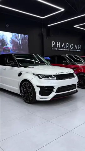A sharp mix of luxury and attitude. This 2018 Range Rover Sport HSE Dynamic Supercharged LUMMA brings the power of a supercharged V8 together with the bold presence of the LUMMA kit. It looks tough, drives strong, and delivers the kind of feel only a Range Rover can. R1,699,000 | 70,500 km #RangeRoverSport #LUMMA #PharoahAuto #PharoahGroup #LuxurySUV    