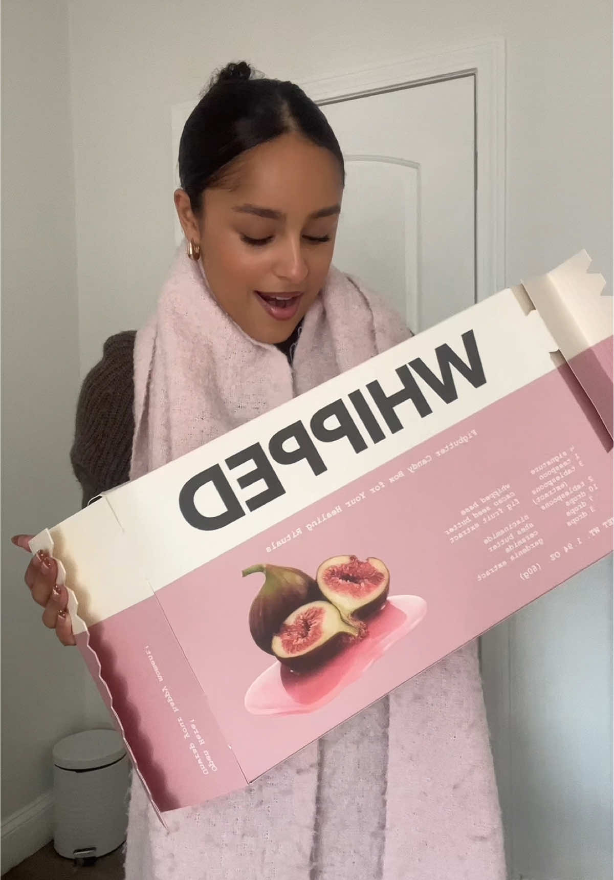 what a delicious & pink surprise!!🎀🍦 thank you @WHIPPED US #myWHIPPEDmoment #WHIPPED #fyp #prunboxing #koreanskincare 