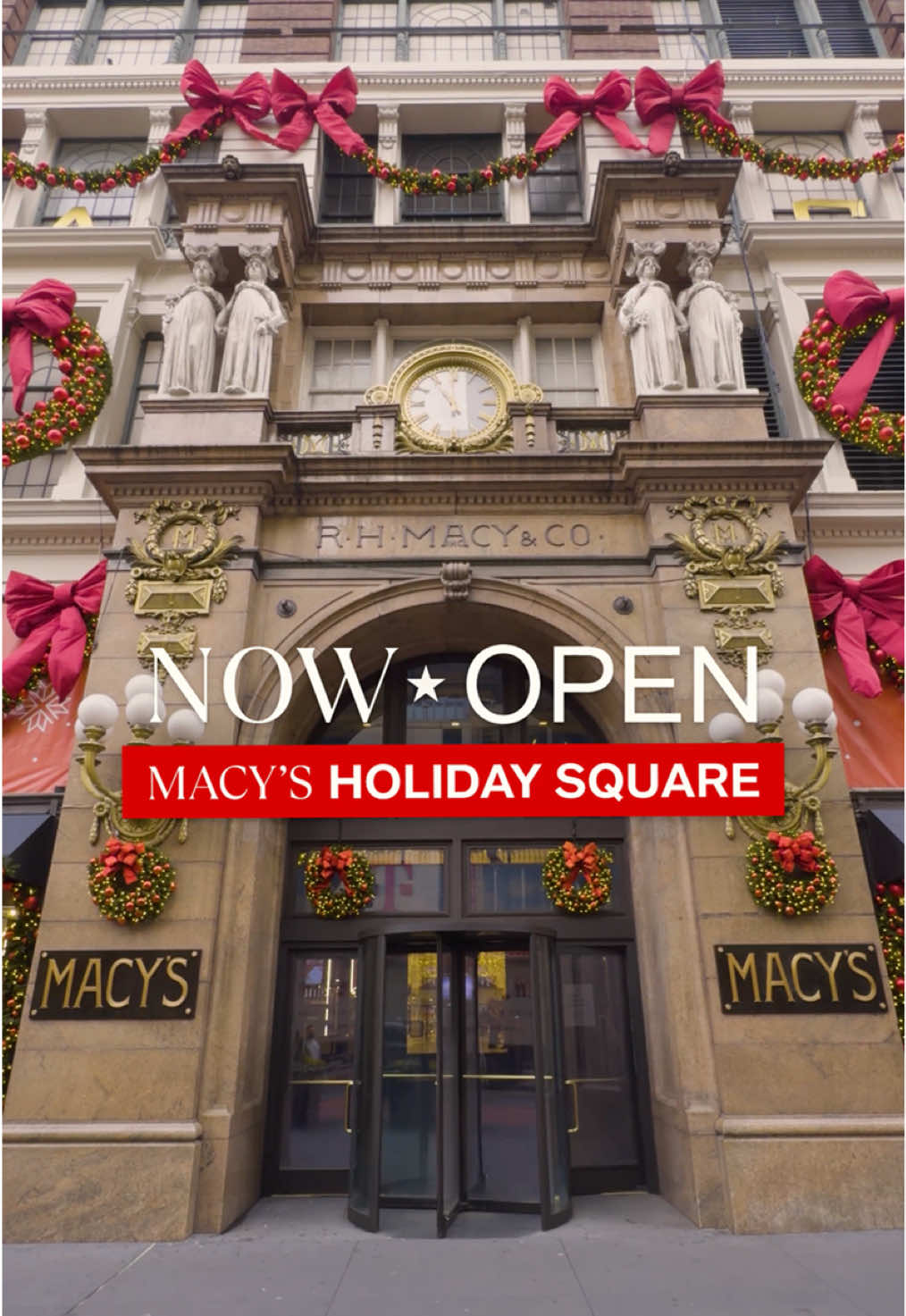 Macy’s Holiday Square is back! Now-1/4, stop by our Herald Square location in NYC to discover 30+ shops packed with festive finds, delicious bites, and one-of-a-kind gifts. Visit us on the lower level and get ready to treat yourself & the special people on your list. #HolidaysatMacys #holidays #giftideas
