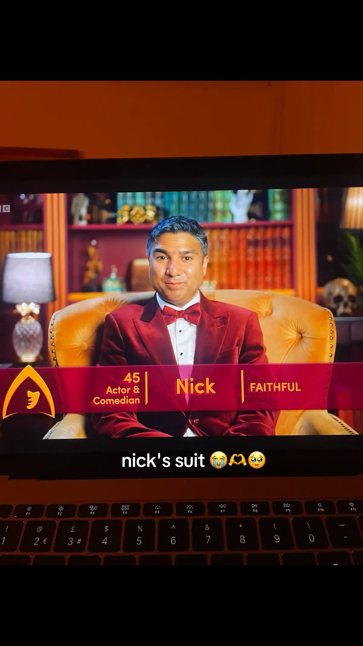 this is not a spoiler btw just a nick appreciation post #celebritytraitors #traitors 