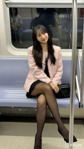 지친 퇴근길 “우연히 마주친 그녀와의 눈빛” #Cheerleader #여자아나운서 #アナ #치어리더 #チアリーダー 