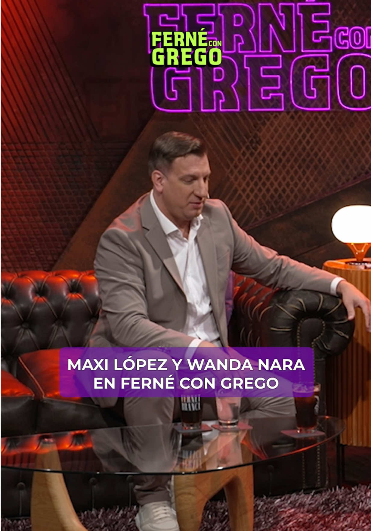 MAXI LÓPEZ Y WANDA NARA EN FERNÉ CON GREGO 😎❤️ Nota completa en mi canal de Youtube! #FernetConGrego #Twitch #Clip  #WandaNara #MaxiLopez