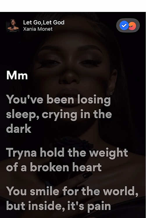 Let go,let god lyrics.xania monet #goviral #viral #fyp #foryoupage❤️❤️ #songlyrics 