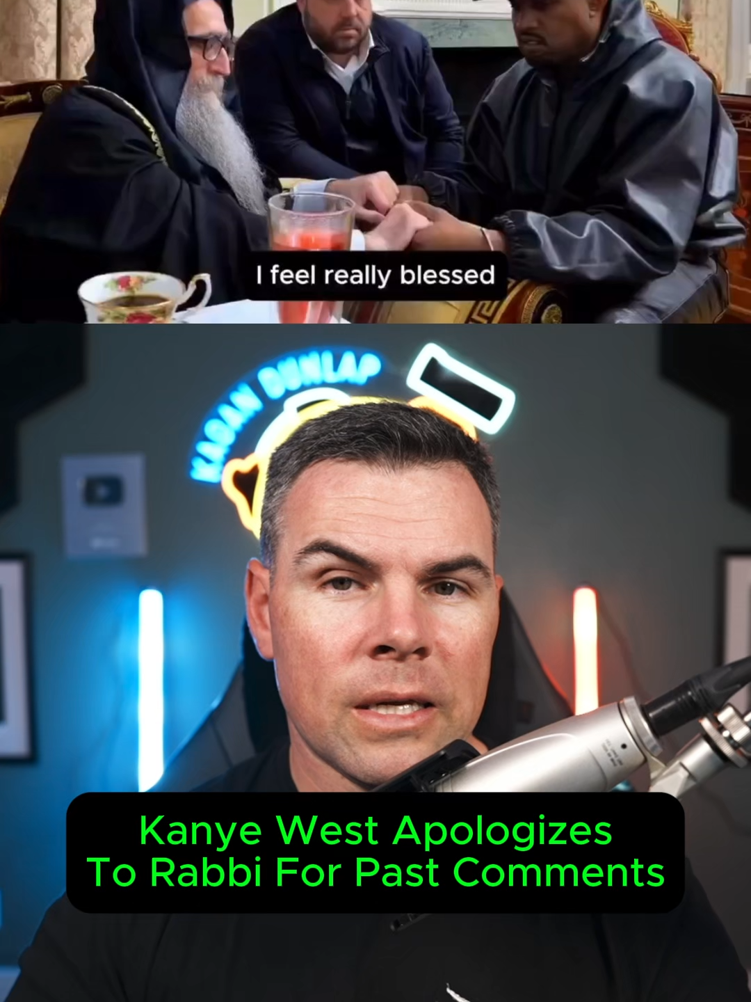 Kanye West ApologizesTo Rabbi For Past Comments. Follow The Podcast: @kagan.dunlap.show