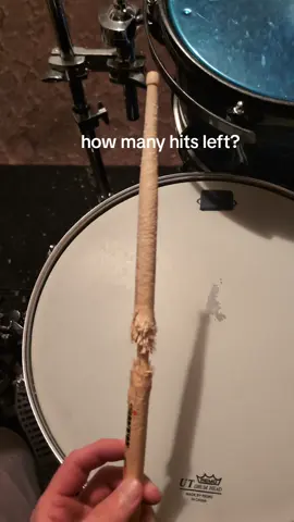 my guess is 0.5. Just the upstroke  #drums #drummer #musician #vicfirth #drumstick 