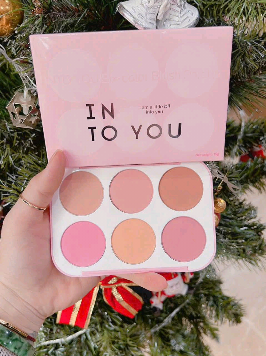 Má hồng 6 ô INTOYOU  #mahong #intoyou #review  #makeup #lamdep 