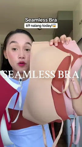 Seamless bra DISCALIMER: PRICE MAY VARY AFTER PROMO ENDS  #pushupbra 💞 #womenbra #seamlessbra #braseamless #seamlesspushipbranonwire       