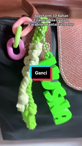 Lucu banget kan guys 🥰 #bagcharms #bagcharmsmurah #bagcharmscustomnama  
