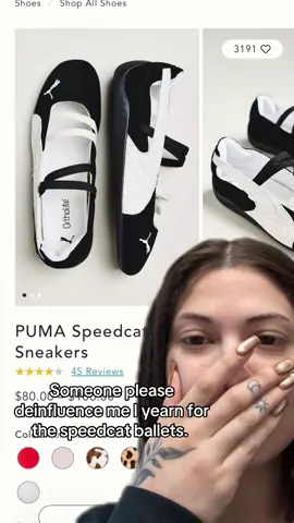 They have a deathgrip on me pls #speedcatballet #puma #speedcat 