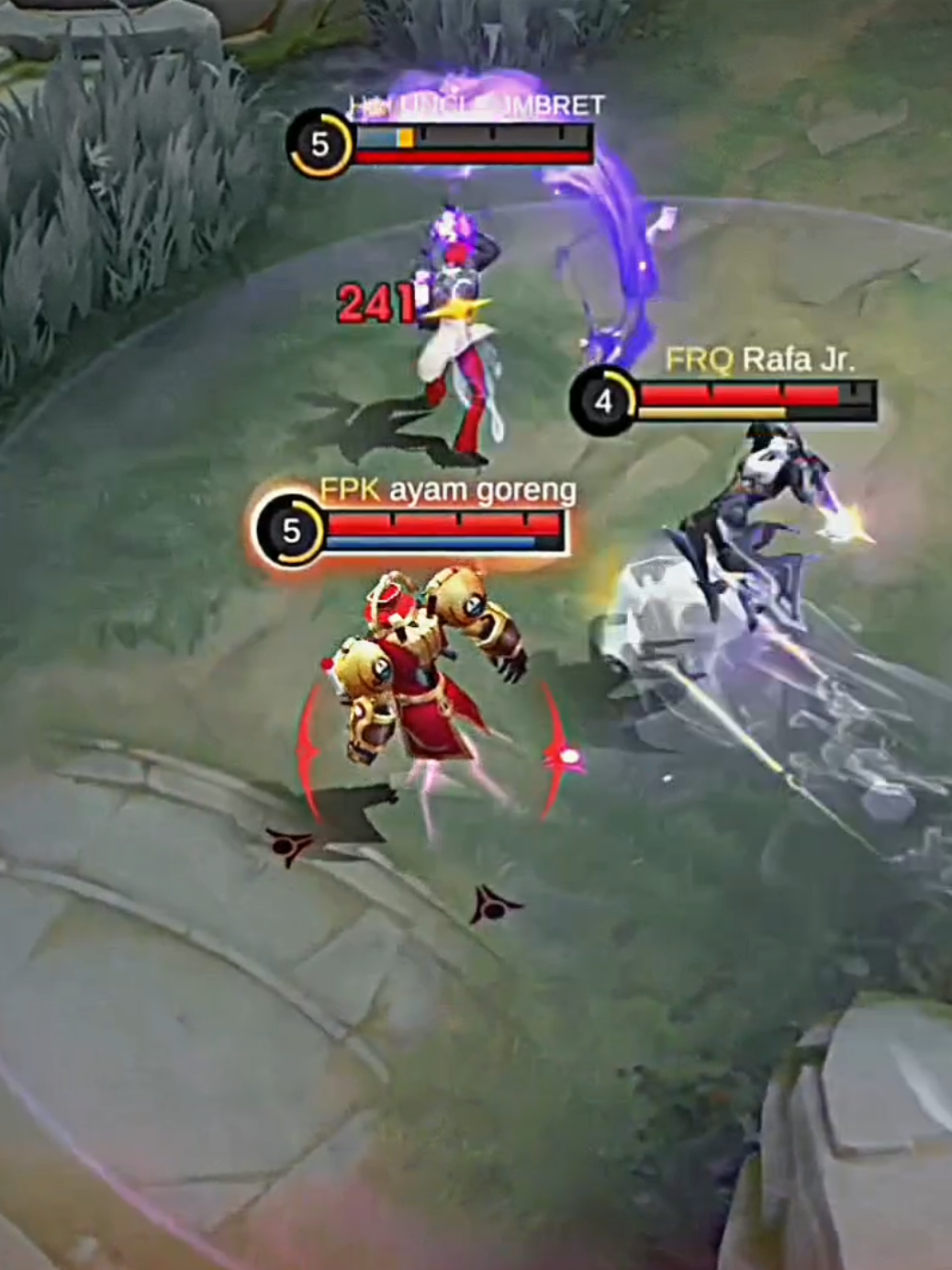 Aku akui akulah yang bersalah 😹 #MLBB #chou #unclefamily 