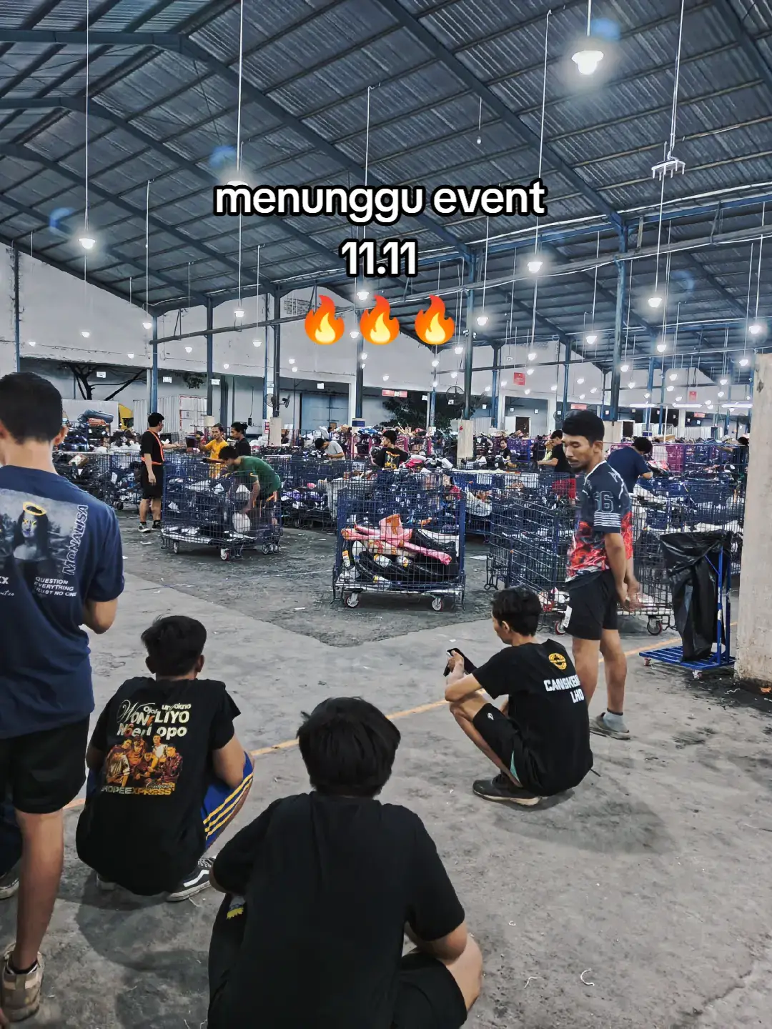 EVENT 11.11💪🏼🔥#shopee #shopeeexpress #benowodc #logistik  #spxexpress 