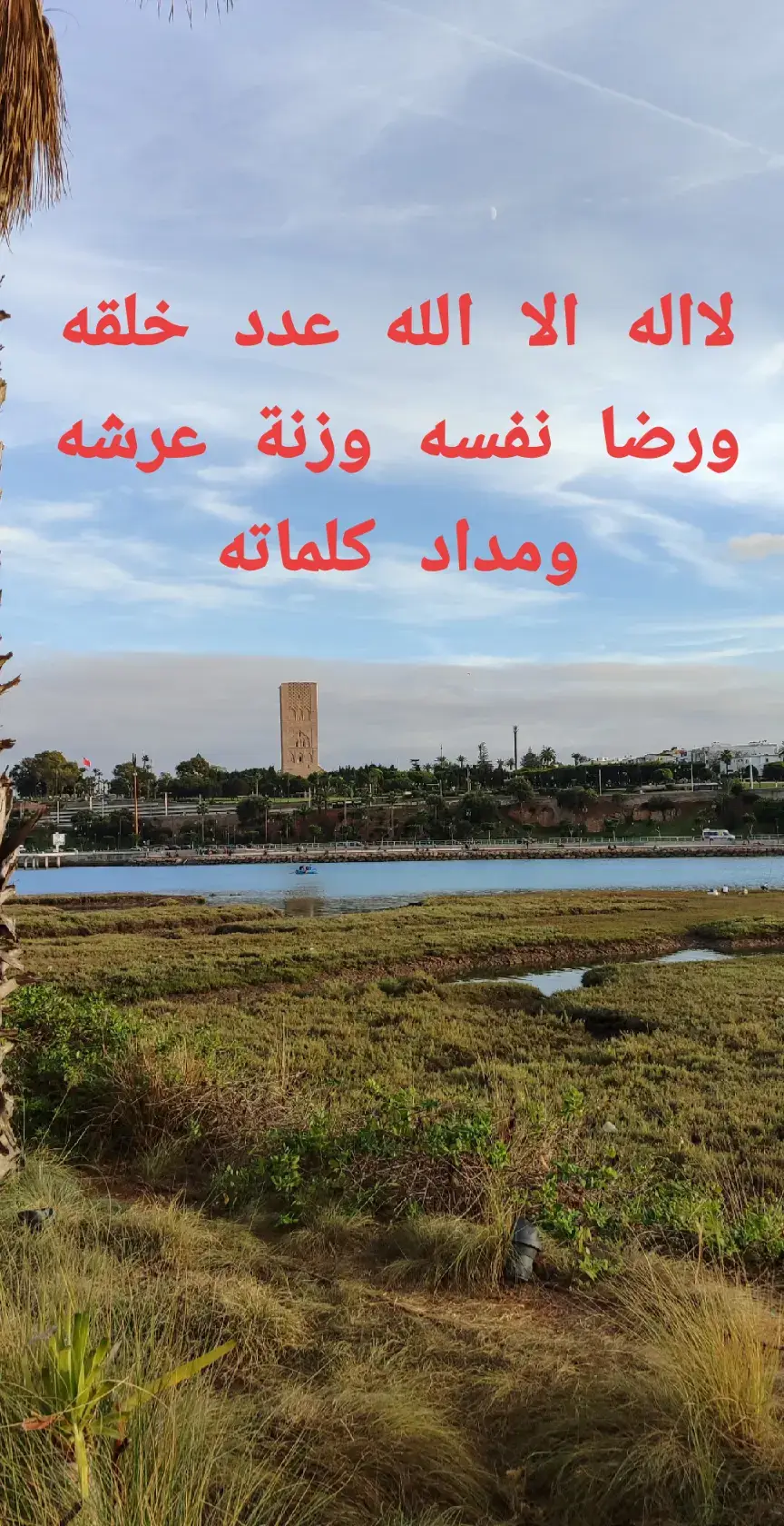 #لااله الا الله عدد خلقه ورضا نفسه وزنة عرشه ومداد كلماتة