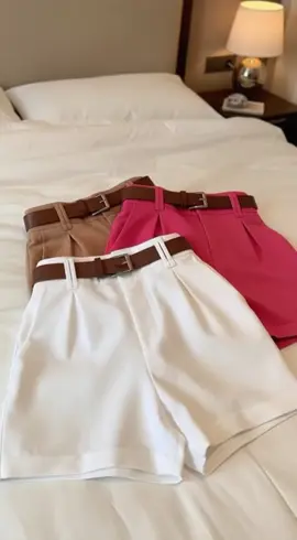 Kit 2 Shorts de Alfaiataria com Cinto na Promoção do Tik Tok Shop - #tiktokblackfriday #blackfriday #kit2shorts #shortalfaiataria #shortfeminino 