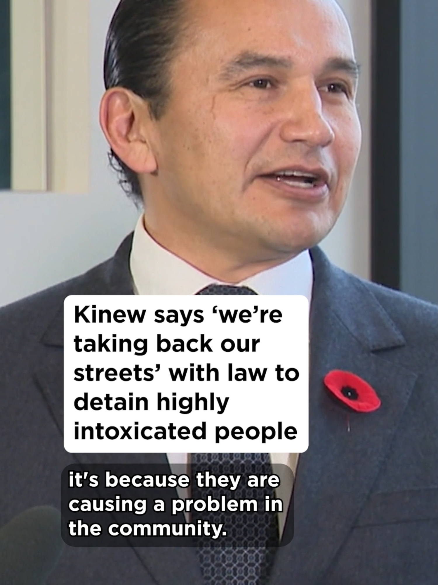 At a media event on Thursday, Manitoba Premier Wab Kinew was asked about a newly passed law that will allow authorities to detain highly intoxicated people for up to 72 hours. He says the law represents a step towards making the province’s streets safer. #aptnnews #manitoba #news