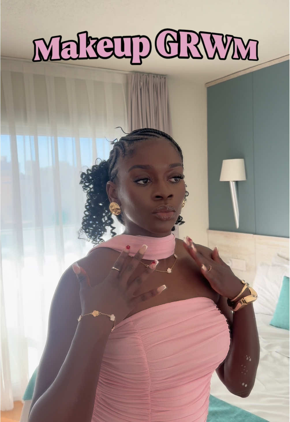 I’m not an MUA but we going to try till we get there 🤭 so I decided to record this makeup look. Love how it came out and loved the process. Very calm and relaxing ☺️  #makeup #makeuptiktok #blackgirltiktok 