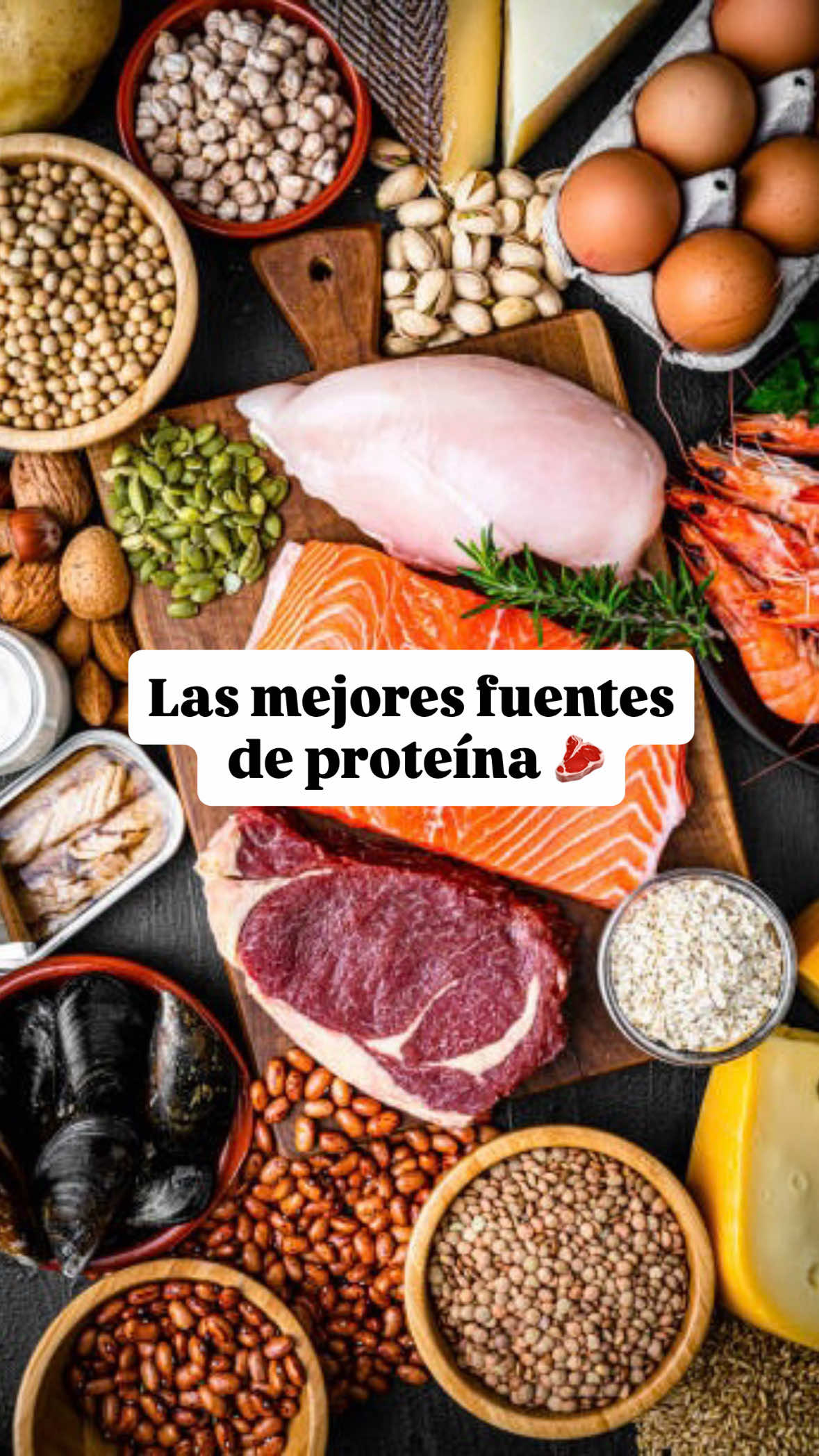 🥩 30 gramos de proteína pueden actuar muy diferente en tu cuerpo según su origen. No se trata solo de 