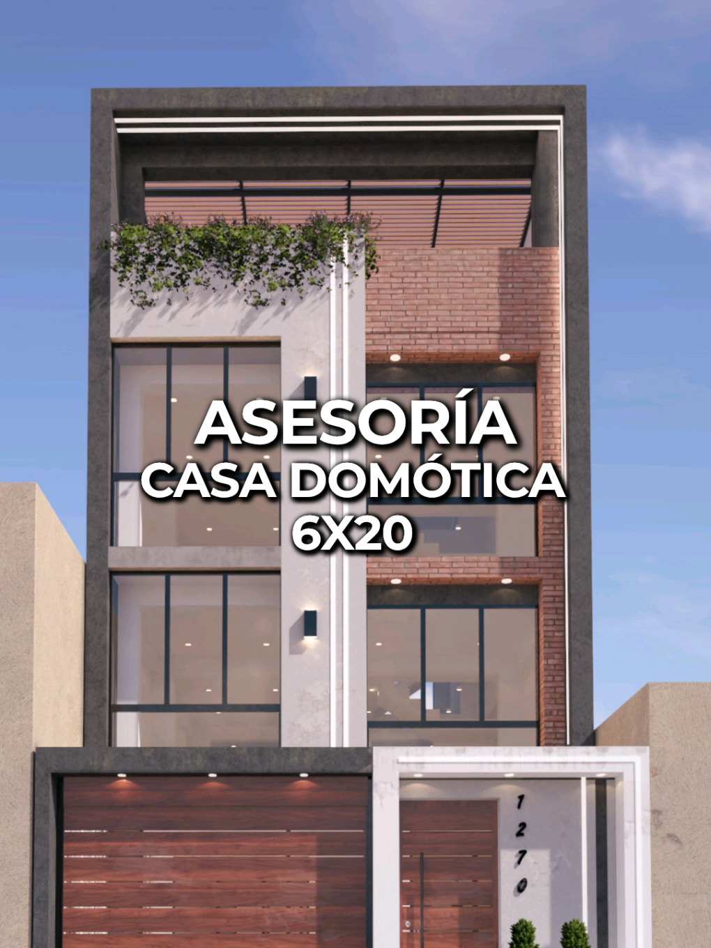 Imagina controlar toda tu casa desde el celular. Nosotros la hicimos realidad. #HerickPerez #diseñosdecasas #casainteligente #domotica 