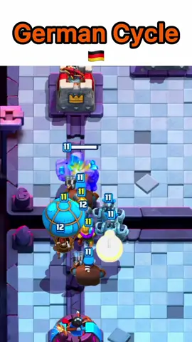 Chinese Cycle ☠️ #clashroyale 