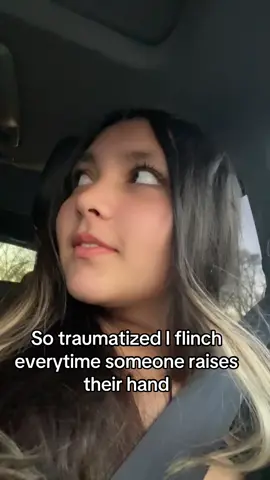 I’m okay now though!!! it lowkey scared me even more bc my dad is the one in the video and the one who abused me😭😭 #real #fypシ #secretaccount #vent #flinching 