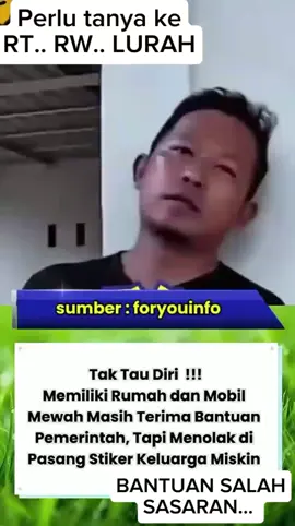 MANUSIA RAKUS #bantuanpemerintah  #bansos #pkh #blt #vidioviraltiktok 