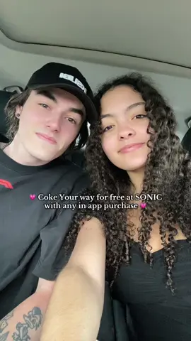 come with us to get our free customized cokes from SONIC!!! 💙 i really liked both flavors! let me know what you would try! ☺️✨ @SONIC Drive-In #SONICpartner #CokeYourWay #SONICDriveIn 