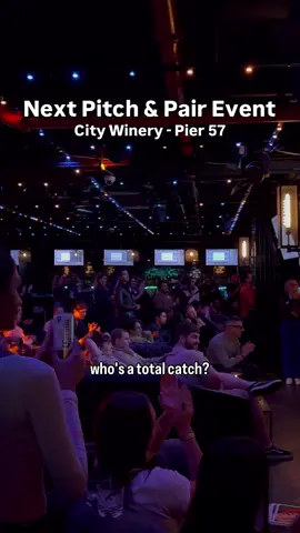 PITCH YOUR SINGLE FRIEND 👫 Okay, if you have a friend who’s a total catch and ready to meet someone amazing, you need to bring them to Pitch and Pair at Slate NYC! 🎤💘 It’s our wildly fun matchmaking event where you create a PowerPoint presentation to pitch your single bestie to a room full of other eligible singles. 📍NYC is going back to the basics, ditch the apps and bring a wingperson. ✨ Your job? Hype up your friend’s best traits, quirks, and glow-up moments.  👀 Their job? Sit back, get cheered on, and drop their Insta handle on the final slide so people can slide into the DMs. All of it’s happening Friday, Nov 14th at City Winery - The Loft at Pier 57. Check the details below ⬇️ 🗣️ Comment “Schedule” and we’ll DM you the link to grab your General Entry tickets before they’re gone! DETAILS  📅 Friday, Nov 14th  ⏰ 6:30 PM – 9:15 PM  📍 City Winery -Pier 57 (25 11th Ave, New York, NY 10011)  🎟️ Pitch tickets are SOLD OUT — snag your General Entry ticket before those sell out too! 🔗 Link in bio to join the most fun dating event NYC has to offer. 🎤 HOW IT WORKS 🎤  👯 Line-up of eligible singles to be presented  🖥️ 3-5 minute presentations to pitch their bestie  📲 Each pitch ends with a slide showing how to connect This is your sign to skip the swipes and let your friend do the talking.  Real people. Real chemistry. PowerPoint and all. #thingstodoinnewyork #newyorkevents #newyorknightlife #newyorkbar #newyorkrestaurants          