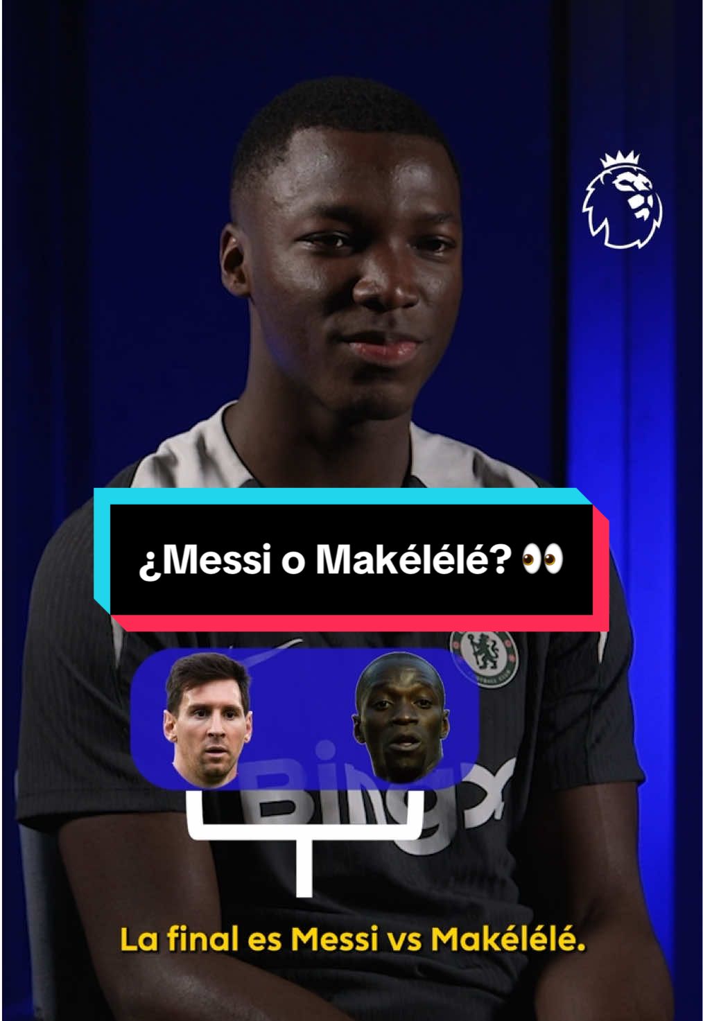 Moisés Caicedo elige a su jugador definitivo 👀 #PremierLeague #messi #ecuador 