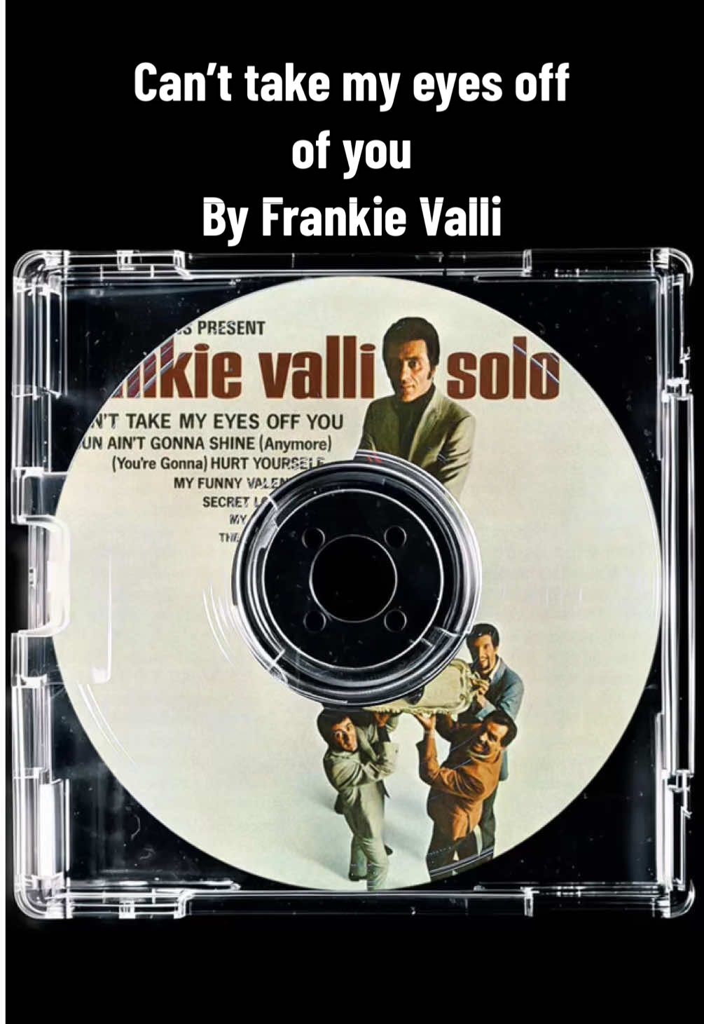 Can’t take my eyes off of you #frankievalli #tipografia #lyrics #song #fyp 