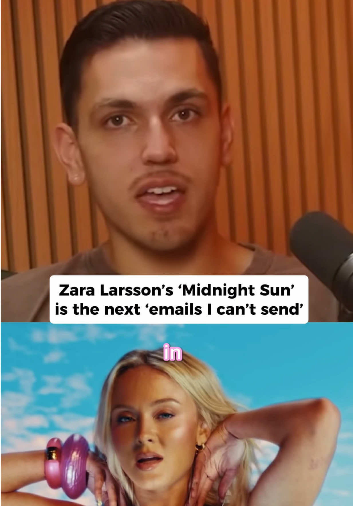 Midnight Sun is going to DOMINATE summer 2026!!  🎙️ The Bop Bible on Spotify - LISTEN TO THE FULL EPISODE!  #zaralarsson #sabrinacarpenter #midnightsun #emailsicantsend #popmusic 