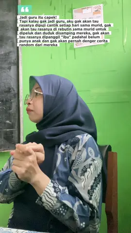 Yapping versi guru gen-z🤭 versi jadi istri orangnya otw doakan👉👈 #gurumuda #fyppppppppppppppppppppppp #wanitamandiri #gurugenz #singlelillahuntilhalal 