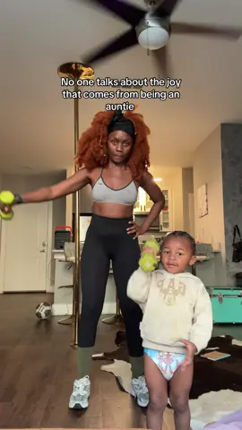 He’s gonna tear everything up and I just be smiling the entire time #auntielife 