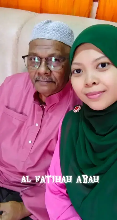 Adik rindu abah 😢 .. Al fatihah abah ..