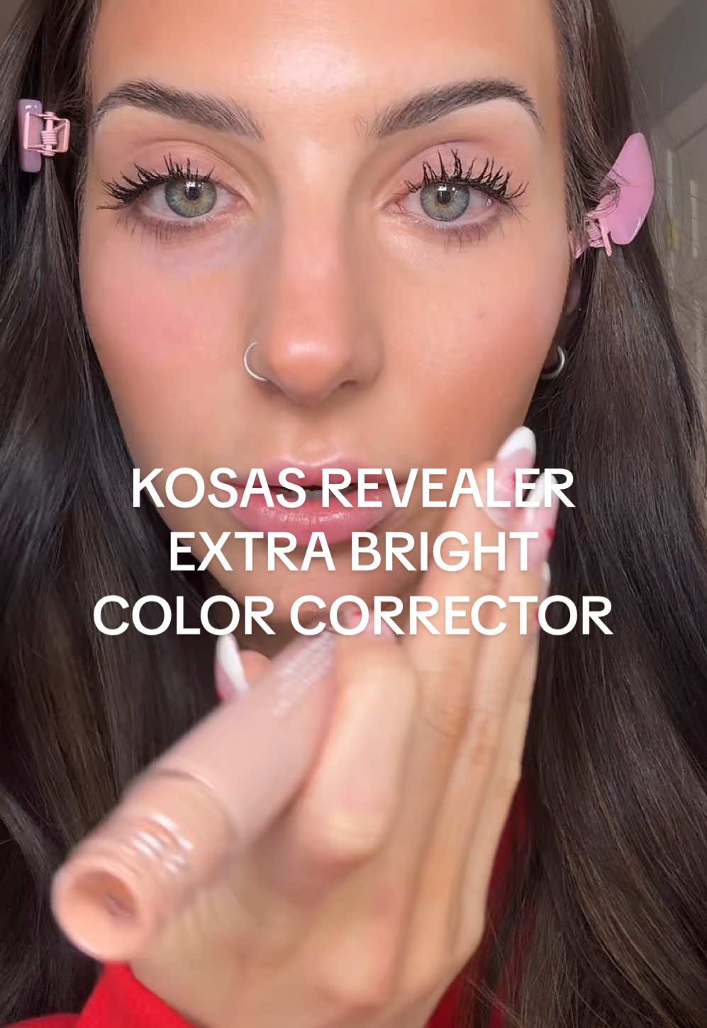 Replying to @Kyndall | FASHION + MOM LIFE still one of my faves for a color corrector + concealer in one!! I love how quick and easy it is to use ✨ shade “illusion” @Kosas #kosas #kosasrevealerconcealer #colorcorection #colorcorrector #undereyecircles 