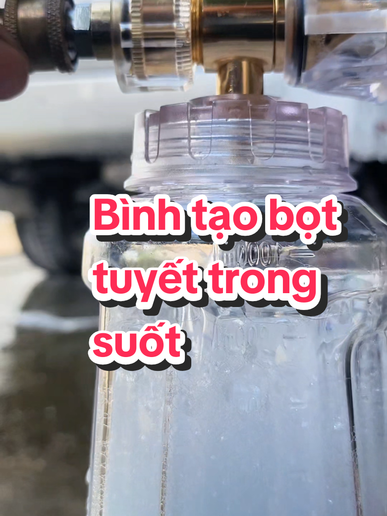 Bình tạo bọt tuyết trong suốt dung tích 1 lít #huongnxh #binhtaobottuyet #binhfoamtaobot 