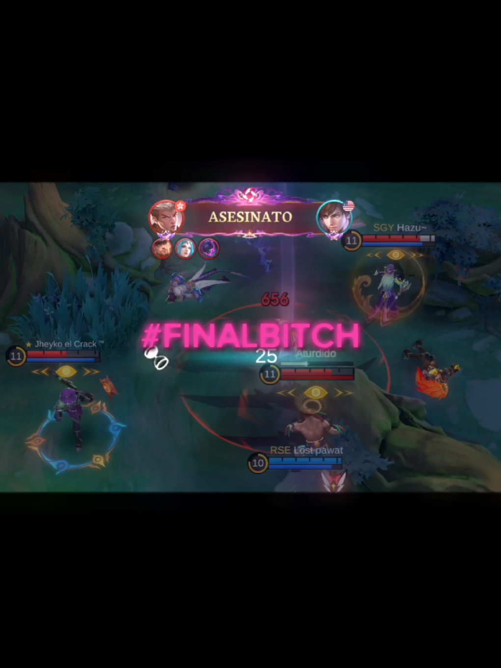 Ella es main Gusion? 💜 @Rahe.  #moba #mlbblatam #mlbb #mobilelegendsbangbang 