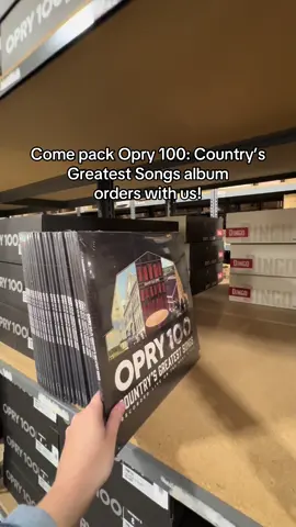 ‘Twas the night before Opry 100: Country’s Greatest Songs arrives 👀 The warehouse is buzzing, the countdown’s alive..  Your pre-orders are shipping y’all, it’s about time! 💿 Our limited-edition, Opry 100-exclusive album is available tomorrow on vinyl, CD & everywhere you stream music! Get yours at the link in our bio.  #Opry100 