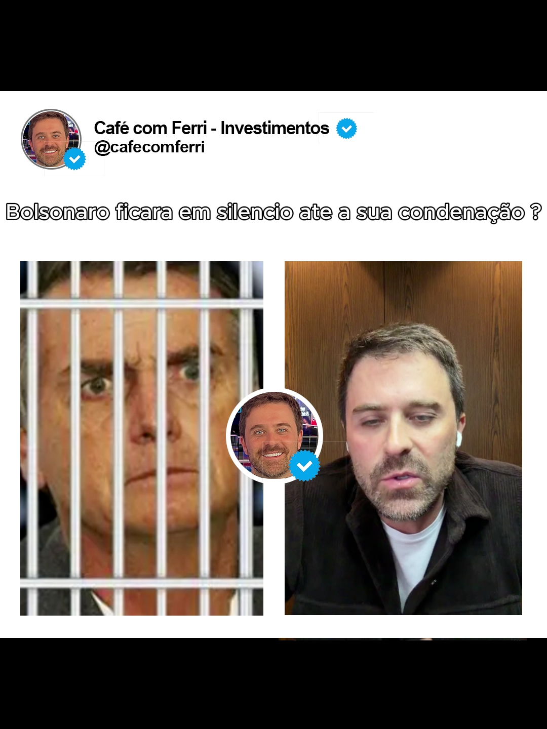 Bolsonaro ficara mesmo em silencio ? #Cafécomferri #Clipfyleague #Clipfyferri @cafecomferri.cast