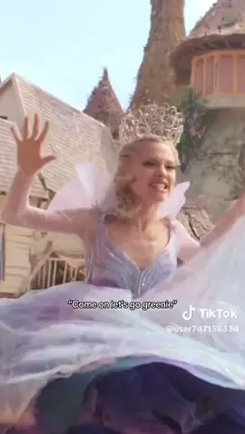 Glinda said it’s on site greenie#wicked #wickedforgood #elphaba#glinda 