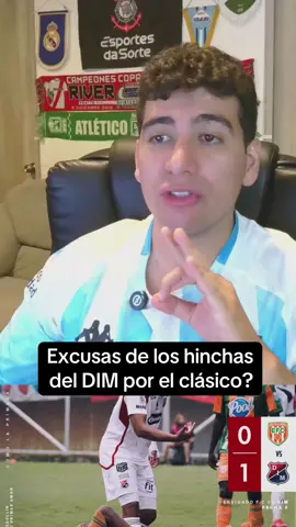 Hinchas del Medellín siguen buscando excusas por el clásico 😅 dicen que les faltaban titulares, pero al final fueron 5 goles de Nacional 💚 una diferencia imposible de justificar ⚽🔥 #dim #atleticonacional⚽️🥰 #fpc 