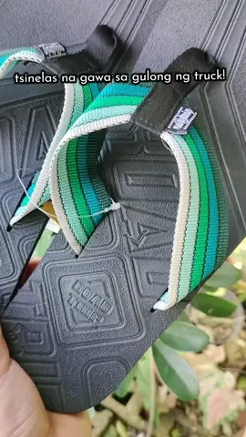 tsinelas na gawa sa gulong ng truck! #roadtripsandals #tiresoleslippers #slippersformen #matibaynatsinelas #tsinelasnagawasagulongngtruck 
